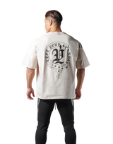Old English Big T-Shirt - Ivory