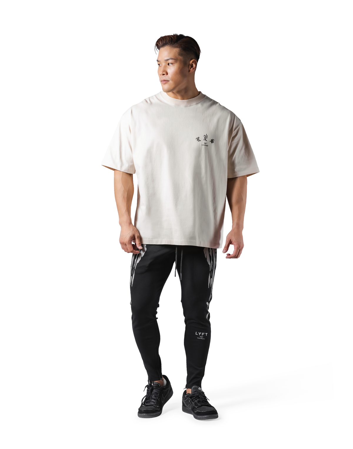 Old English Big T-Shirt - Ivory