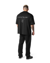 BTL Stretch Big T-Shirt - Black