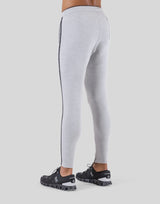 Logo Line Stretch Pants - Grey