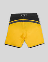 V Shaped Stage Shorts - Yellow