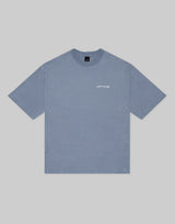 LÝFT CLUB Logo Big T-Shirt - L.Blue