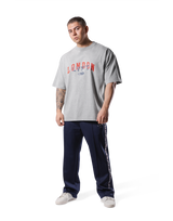Vintage London Logo Big T-Shirt - Grey