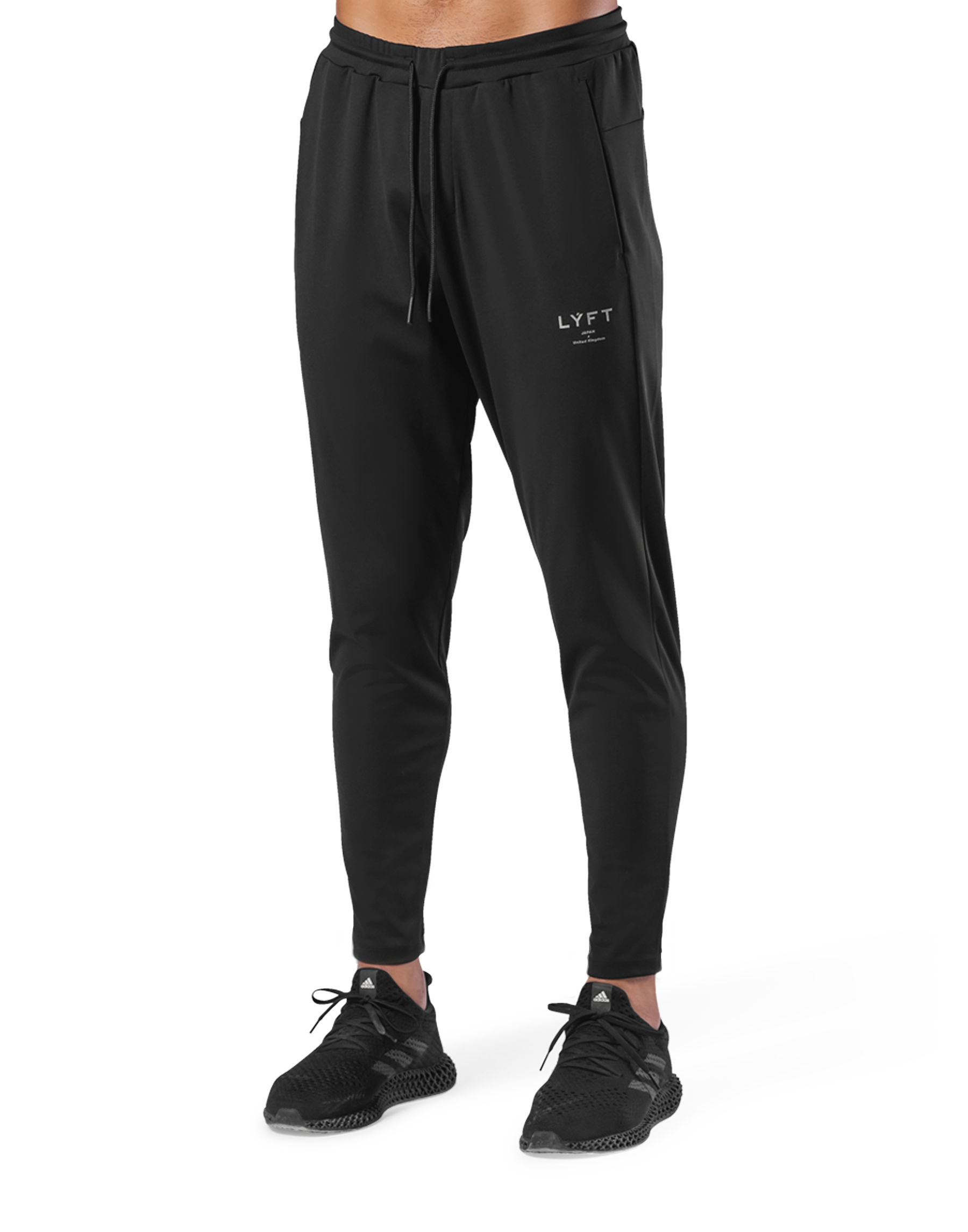 yomi 即購入❌LYFT 2WAY STRETC 2Way Stretch Tapered Pants - Black – LÝFT