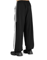 2Line Adjustable Wide Track Pants - Black
