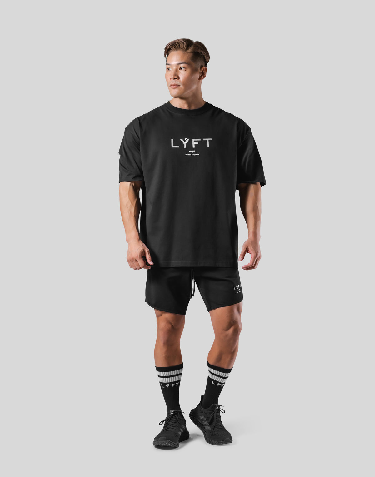 New Flag Big T-Shirt - Black