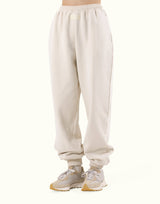 LÝFT Label Wide Sweat Pants - Ivory