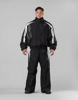 2Line Oversize Track Jacket V.3 - Black