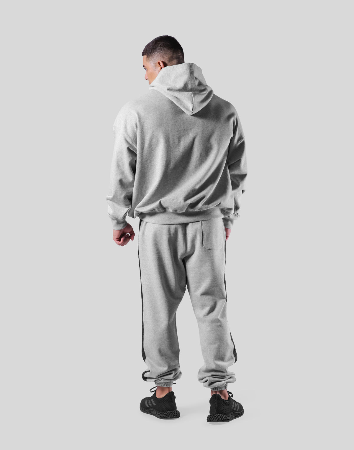 LÝFT x EVERLAST x SUNG Oversize Sweat Hoodie - Grey