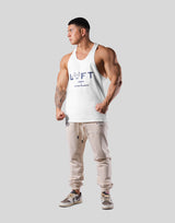 LÝFT × Power House Gym Training Tanktop- White