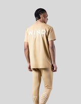LÝFT × WIND AND SEA Standard T-Shirt - Beige