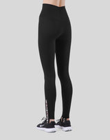 LÝFT Border Foot Strap Leggings - Black