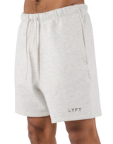 LÝFT Logo Sweat Shorts - Ivory