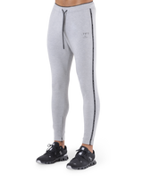 Logo Line Stretch Pants - Grey