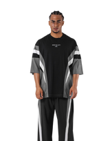 Round Pattern Extra Big T-Shirt V.2 - Black