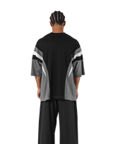 Round Pattern Extra Big T-Shirt V.2 - Black