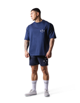 Old English Big T-Shirt - Navy