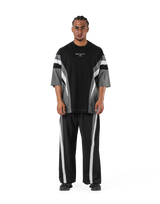 Round Pattern Extra Big T-Shirt V.2 - Black