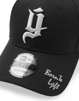 LÝFT × New Era 9Forty Old Ý Logo - Black
