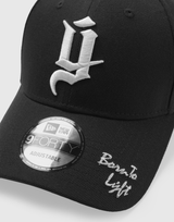 LÝFT × New Era 9Forty Old Ý Logo - Black