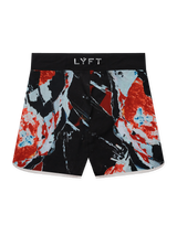 LÝFT Original Graphic Stage Shorts - Ryo Terashima Type - Red