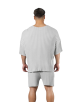 Oversize Knit T-Shirt - Ivory