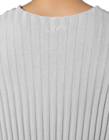 Oversize Knit T-Shirt - Ivory