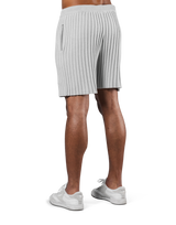 Wide Knit Shorts - Ivory