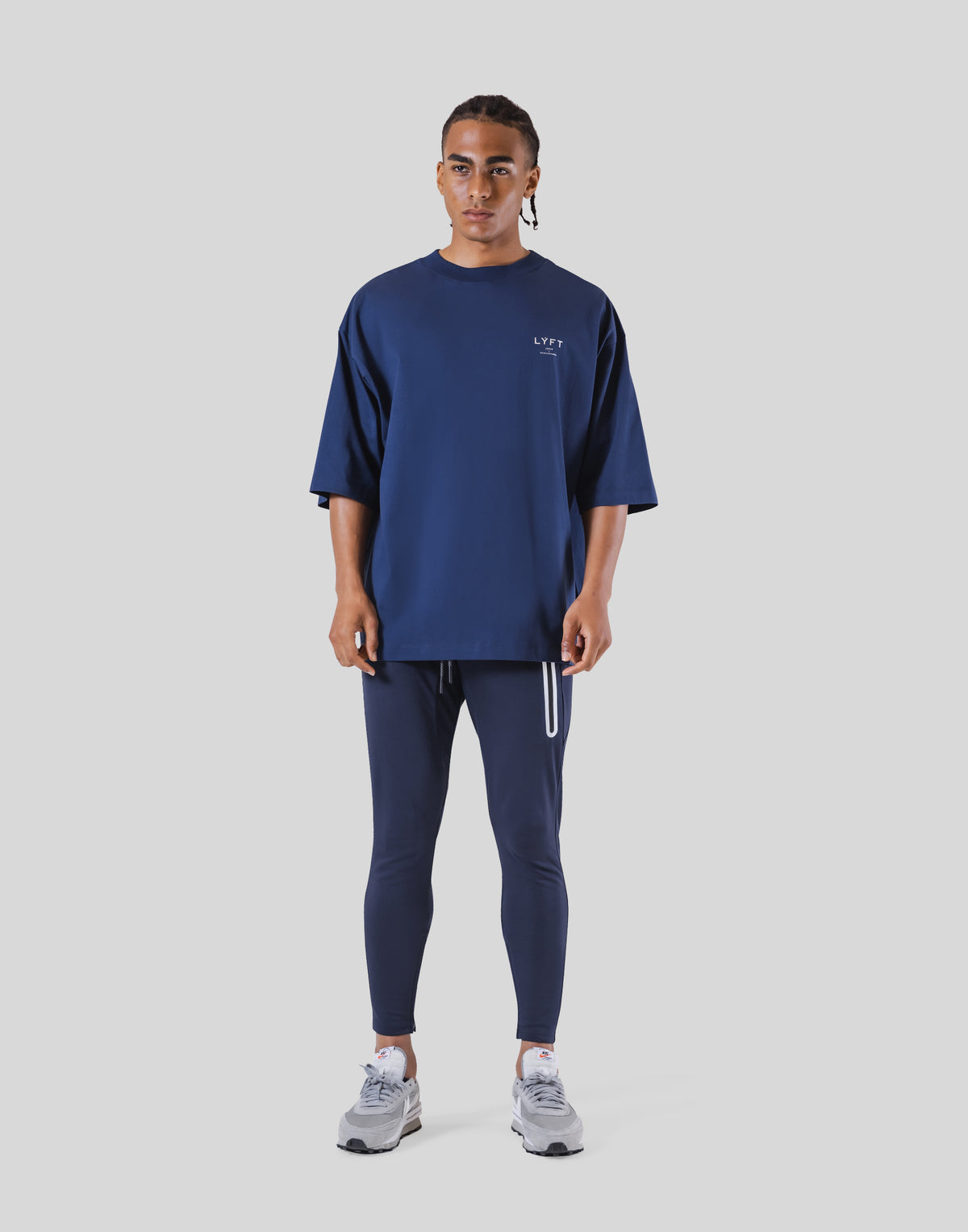 Team LÝFT Extra Big T-Shirt - Navy