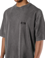 JP × UK Ring Vintage Big T-Shirt - D.Grey