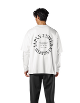 JP × UK Ring Vintage Big T-Shirt - White