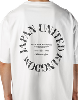 JP × UK Ring Vintage Big T-Shirt - White