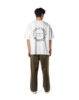 JP × UK Ring Vintage Big T-Shirt - White