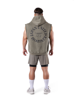 JP × UK Ring Vintage Armhole Hoodie - Khaki