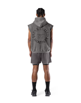 JP × UK Ring Vintage Armhole Hoodie - Grey