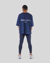 Team LÝFT Extra Big T-Shirt - Navy