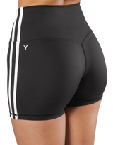 2Line Short Leggings - Black