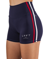 2Line Short Leggings - Navy