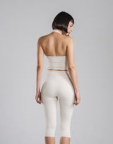 Cup In Halter Neck Top - Ivory