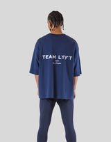 Team LÝFT Extra Big T-Shirt - Navy