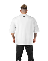 Vintage Statue Graphic Extra Big T-Shirt - White