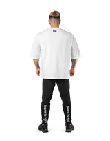 Vintage Statue Graphic Extra Big T-Shirt - White