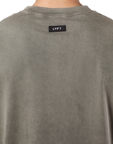 Vintage Statue Graphic Extra Big T-Shirt - Khaki