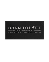 Born To LÝFT Beach Towel - Black