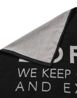 Born To LÝFT Beach Towel - Black