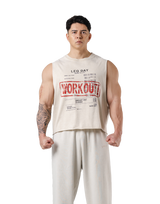 Leg Day Vintage Box Tanktop - Ivory