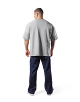 Vintage London Logo Big T-Shirt - Grey