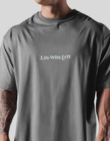 Life With LÝFT Big T-Shirt - D.Grey