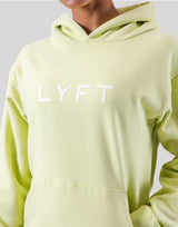 LÝFT Logo Sweat Hoodie - Lime