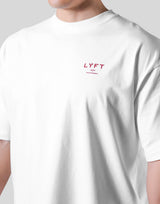 Back Y Plate Logo Big T-Shirt - White